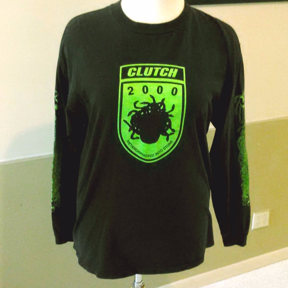 Vintage Clutch long sleeve tour shirt sz. XL